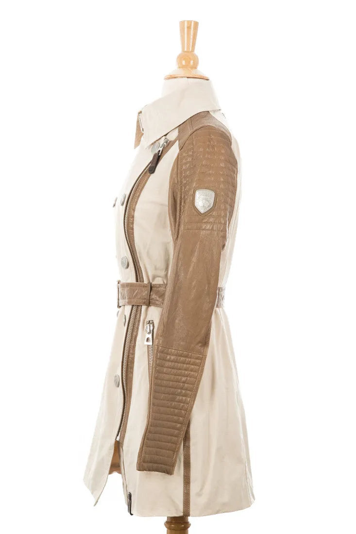 Marjorie Asymmetrical Trench Coat