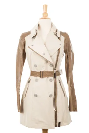 Marjorie Asymmetrical Trench Coat