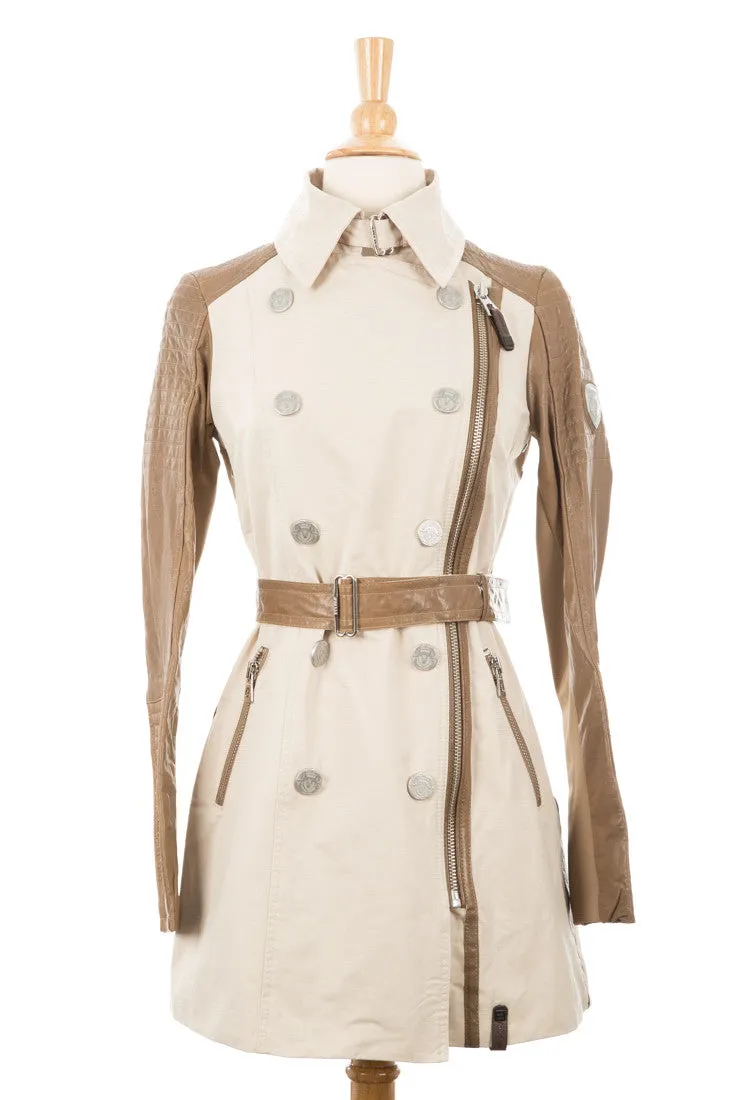 Marjorie Asymmetrical Trench Coat