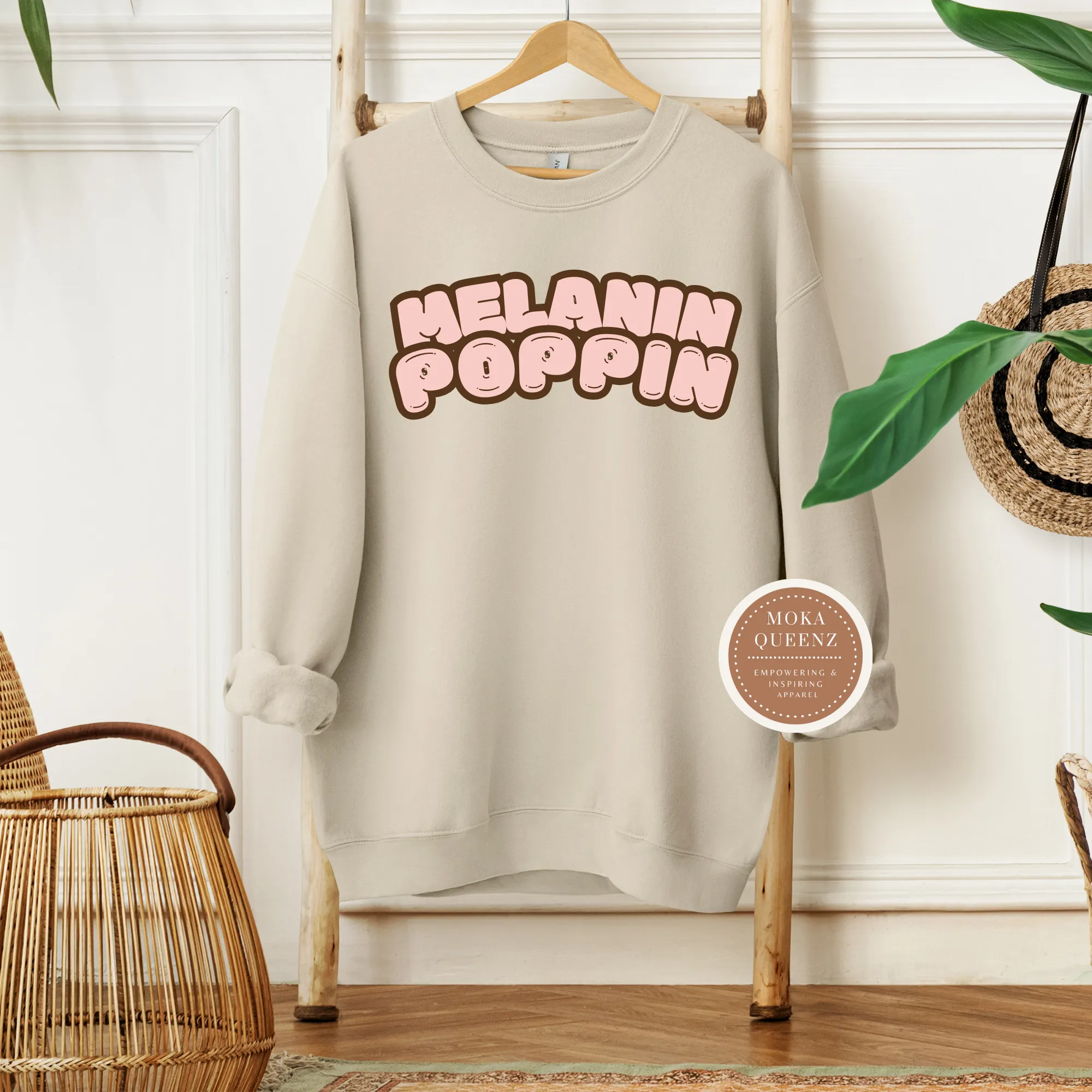 Melanin Poppin' Sweatshirt