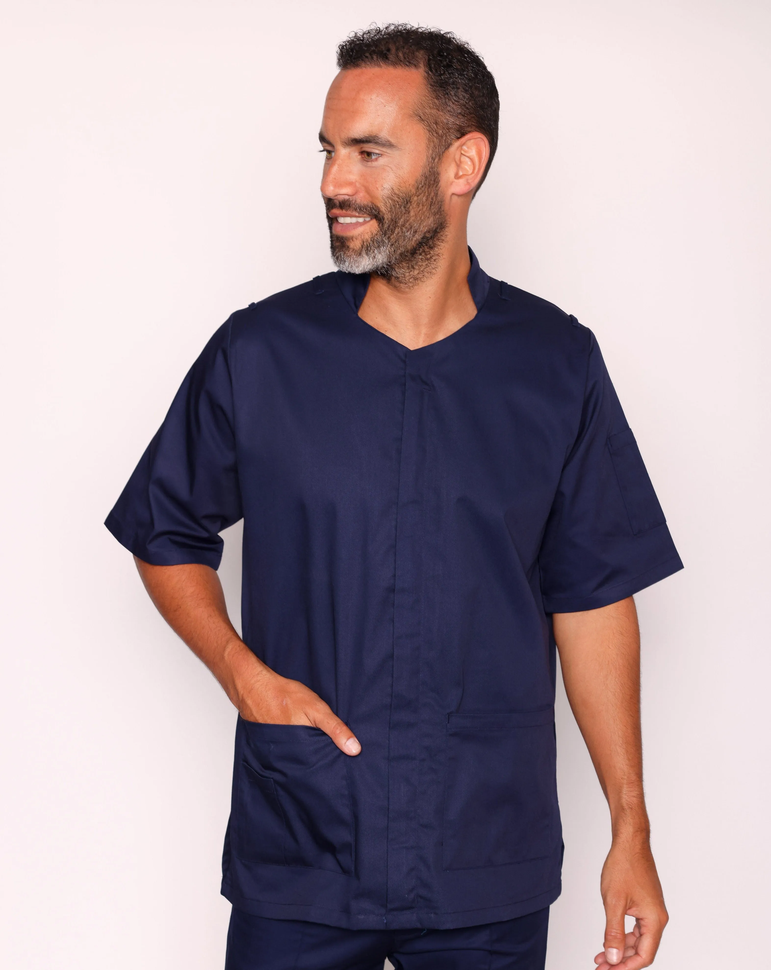 Men's Mandarin Collar Tunic