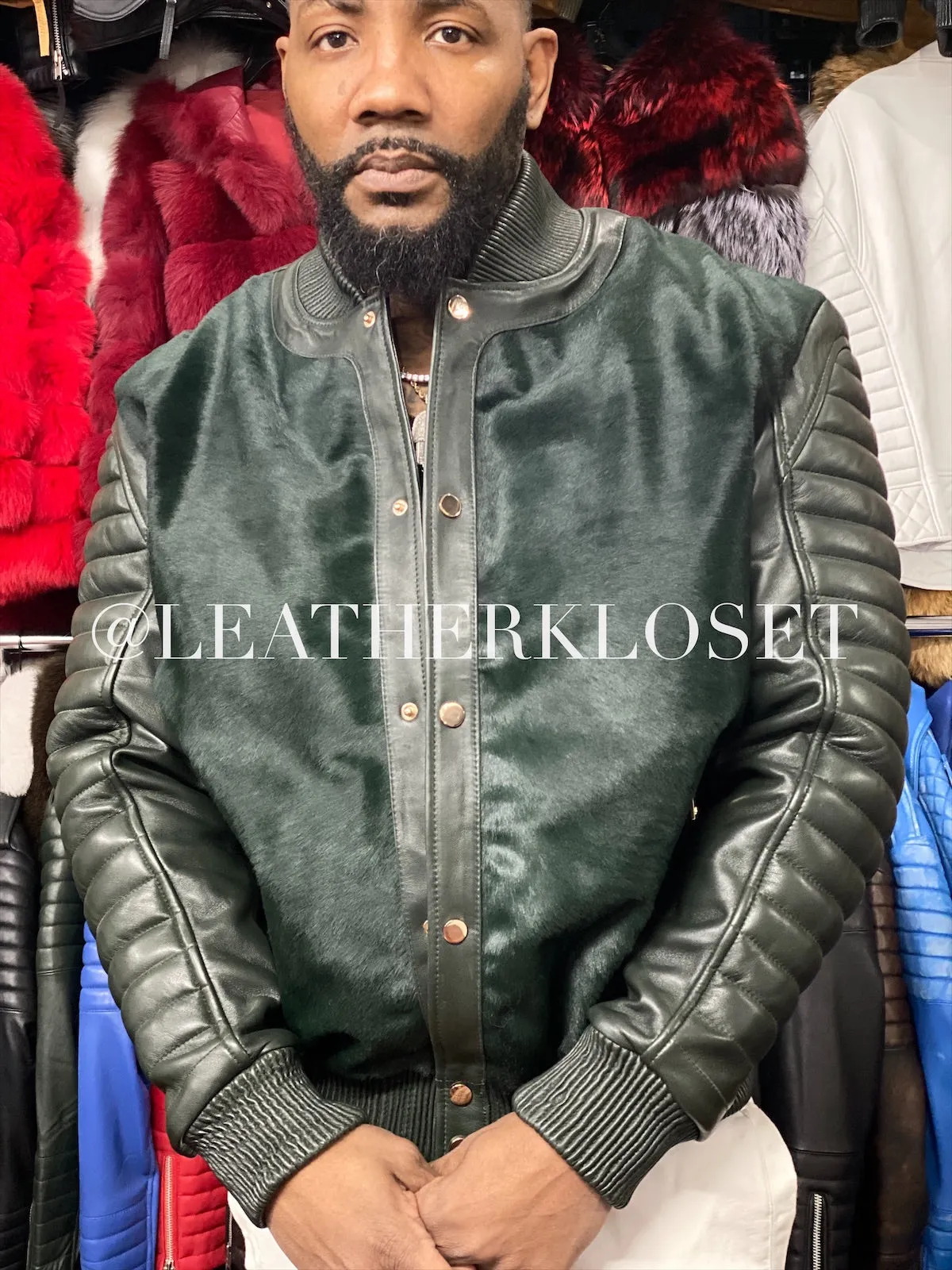 Men's Meek Bomber Jacket [Money Green]