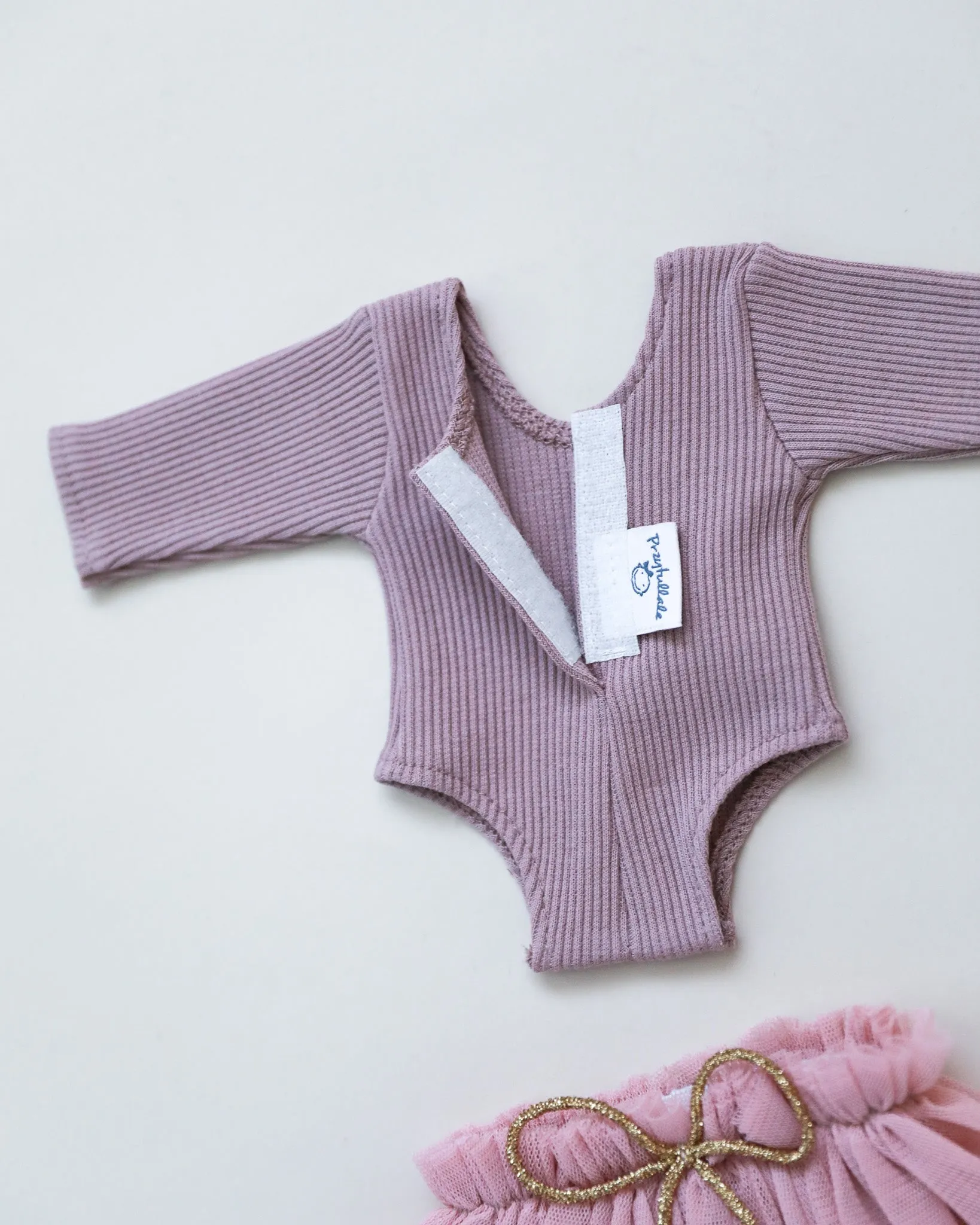 Minikane Doll Clothes | Doll Tutu Bodysuit - Lavender