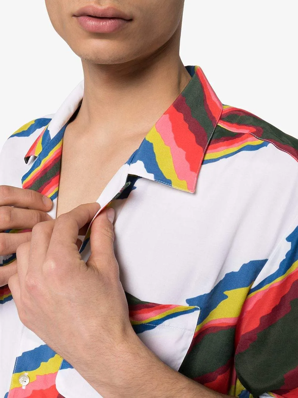 Missoni Lighrning Print Shirt