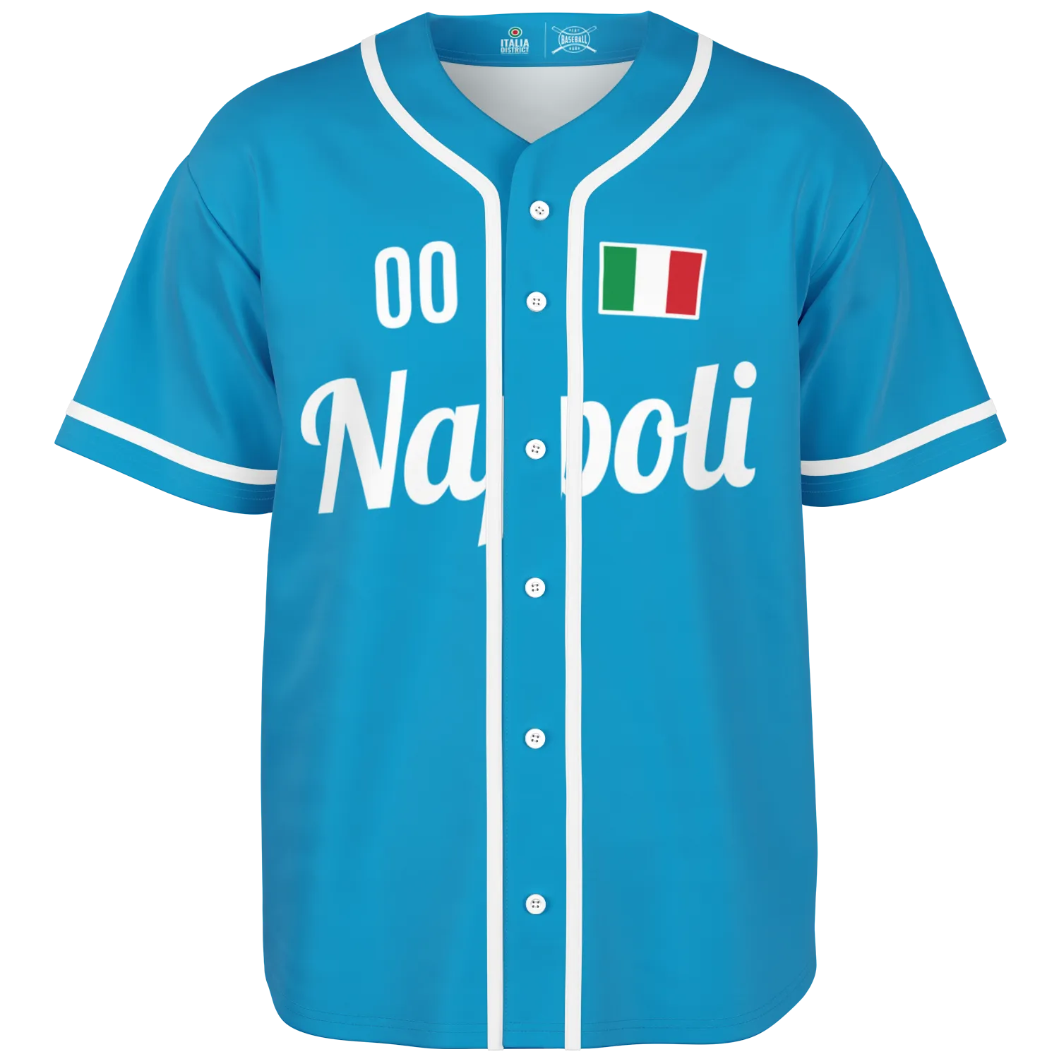 Napoli Baseball Jersey - Custom Name   Number