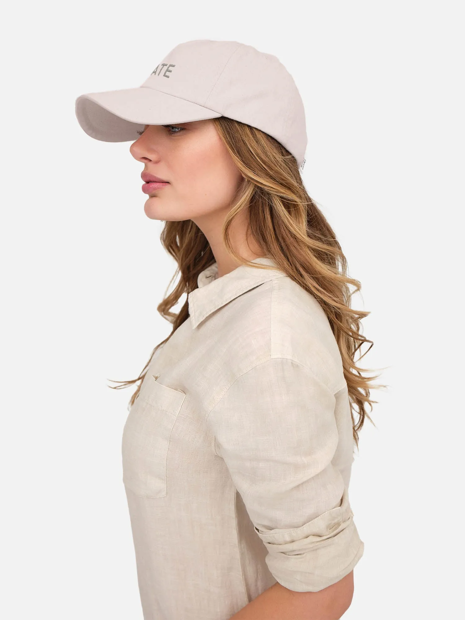 Organic Cotton Embroidered Baseball Hat