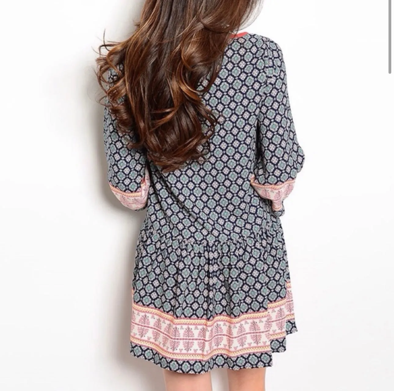 Peasant-ly Sweet Tunic Dress