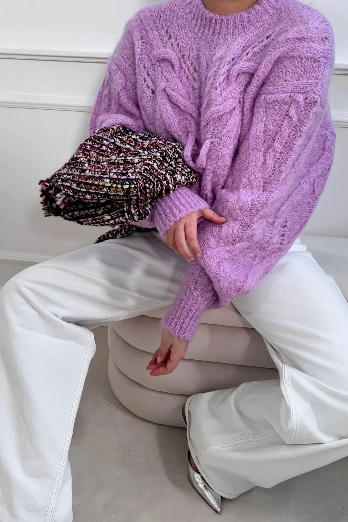 Pullover Eline in Lilac