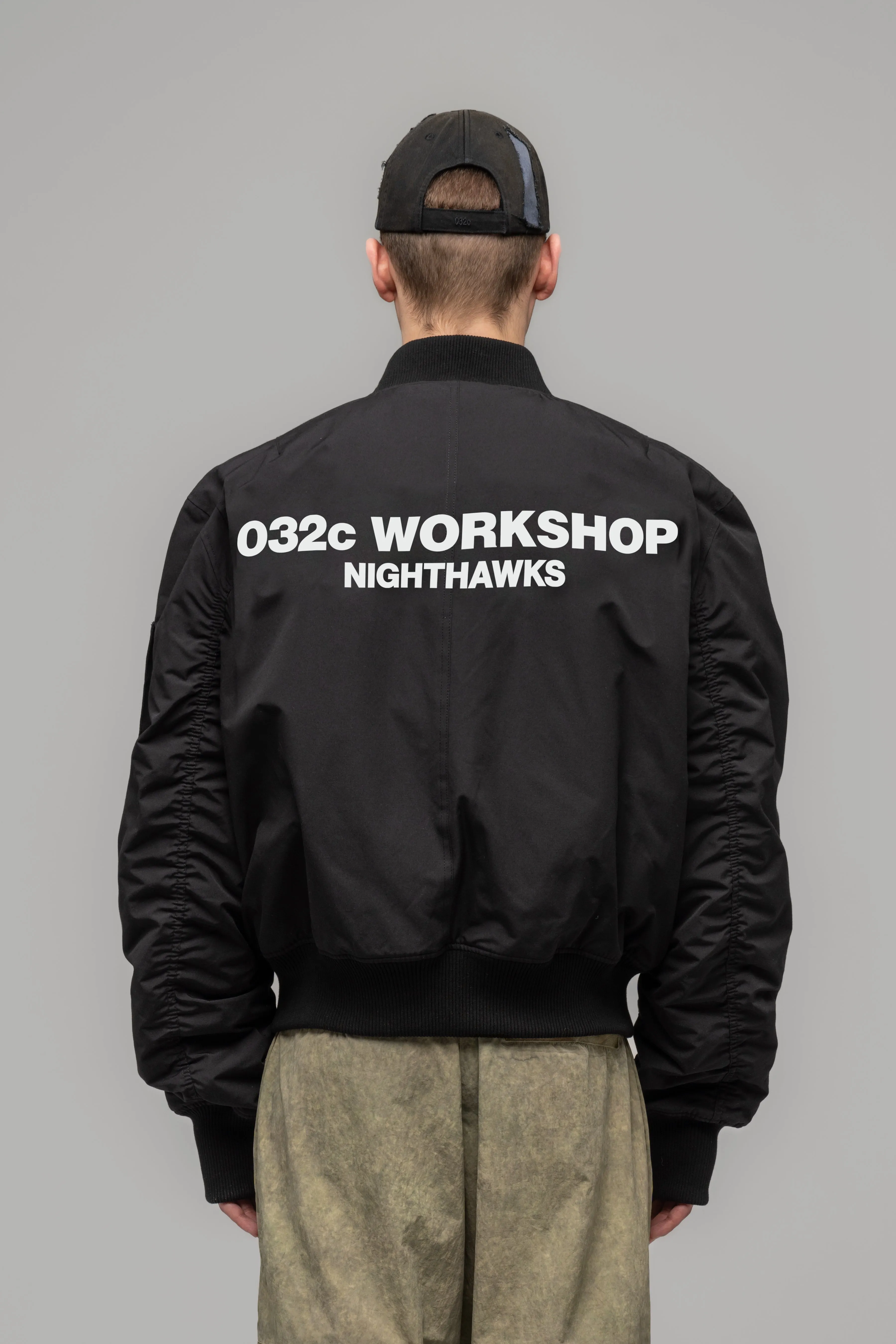 "NIGHTHAWKS" BOMBER JACKET