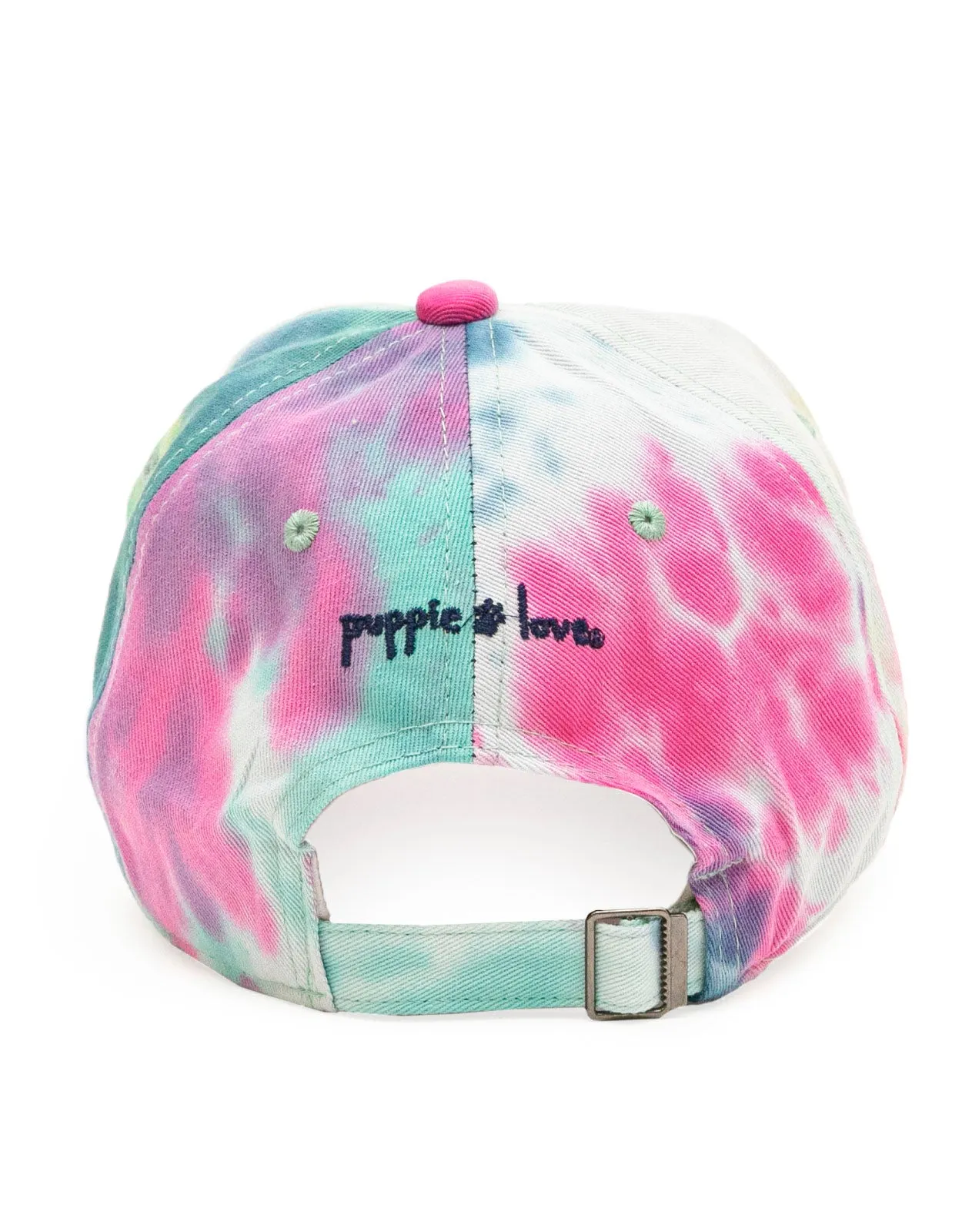 RAINBOW TIE DYE BASEBALL HAT