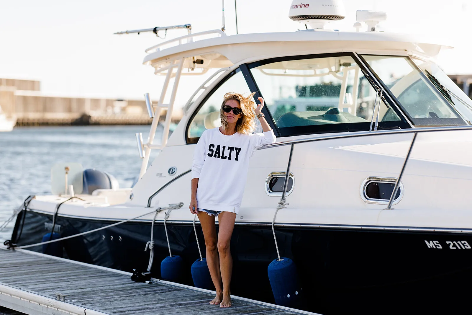 Salty Crewneck Sweatshirt