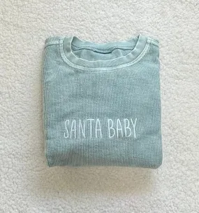 Santa baby Corduroy Sweatshirt