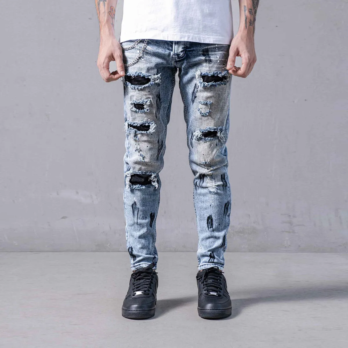 Snatch Denim Jeans