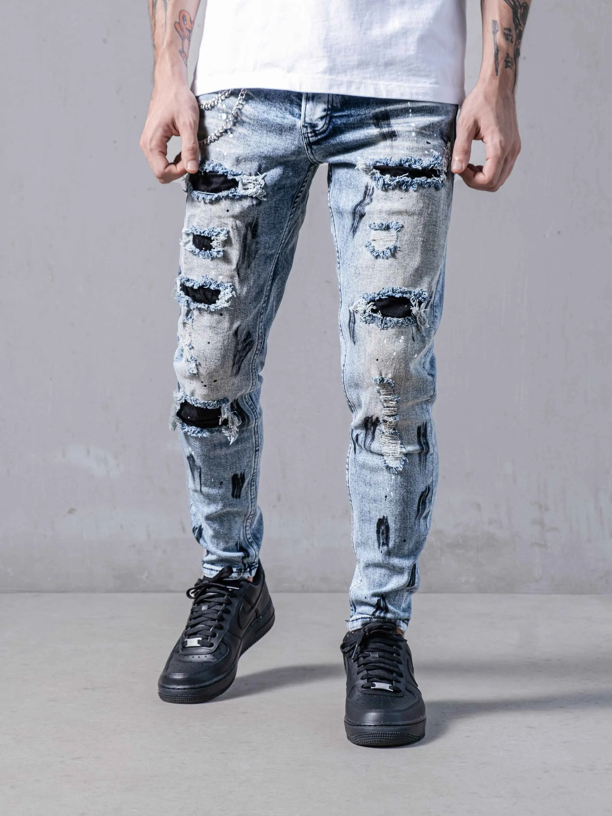 Snatch Denim Jeans