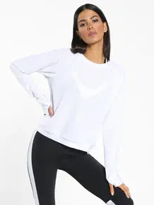 Sofia Pullover: White