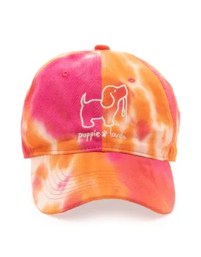 SUNSET TIE DYE BASEBALL HAT