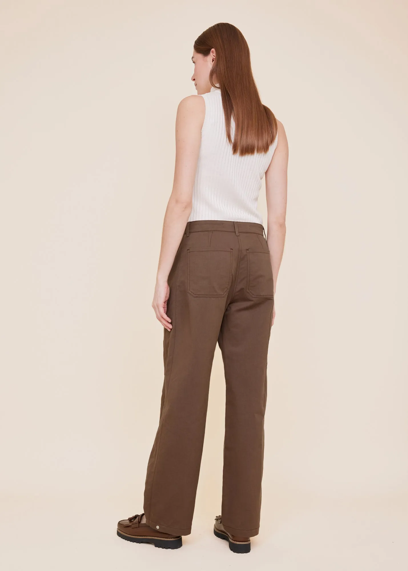 Utility twill trousers