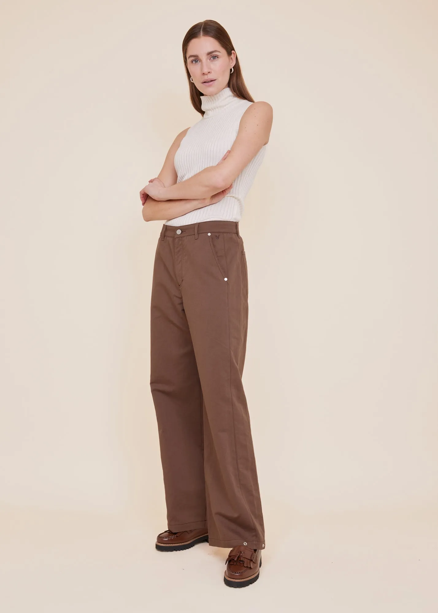 Utility twill trousers