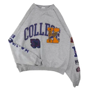 Vintage College Sweatshirt - XL