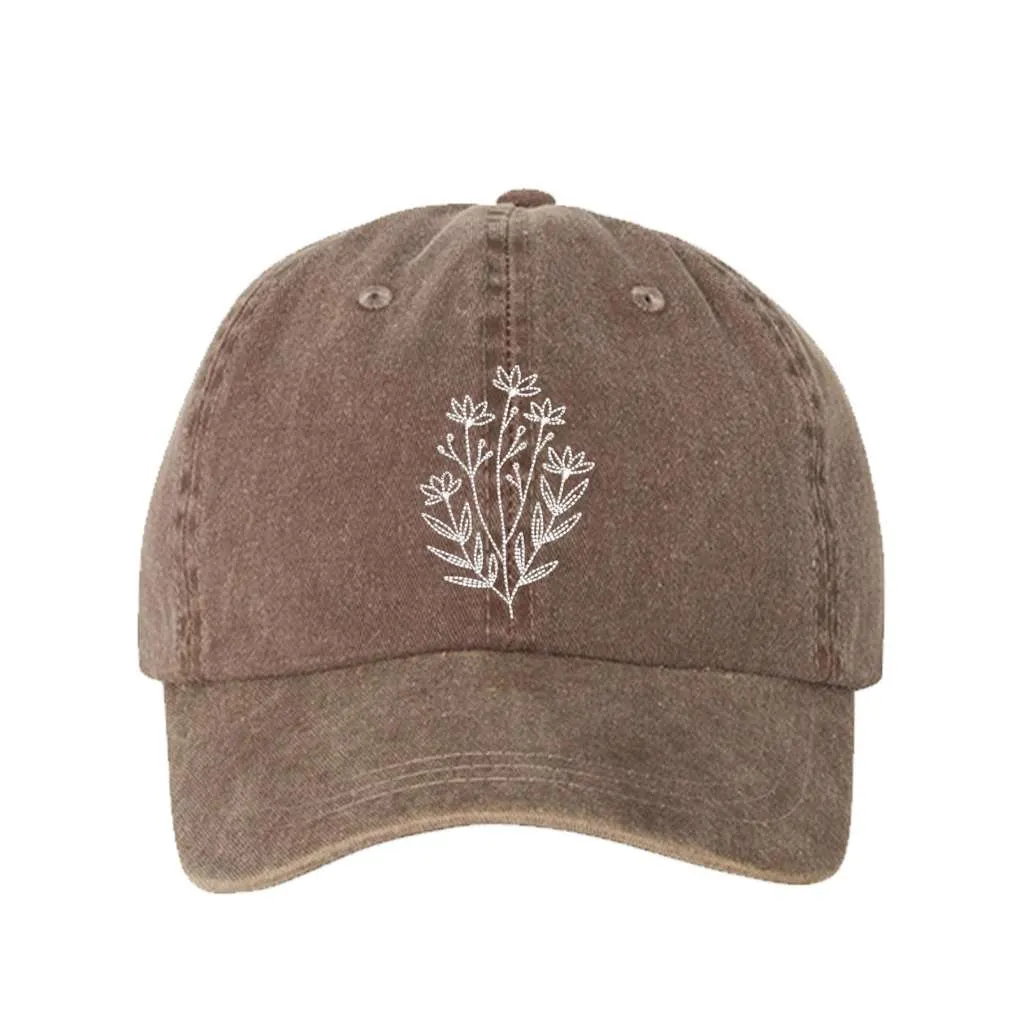 Wildflower Washed Baseball Hat