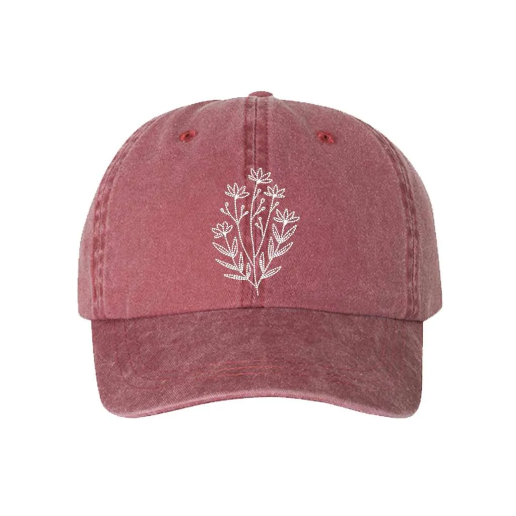 Wildflower Washed Baseball Hat