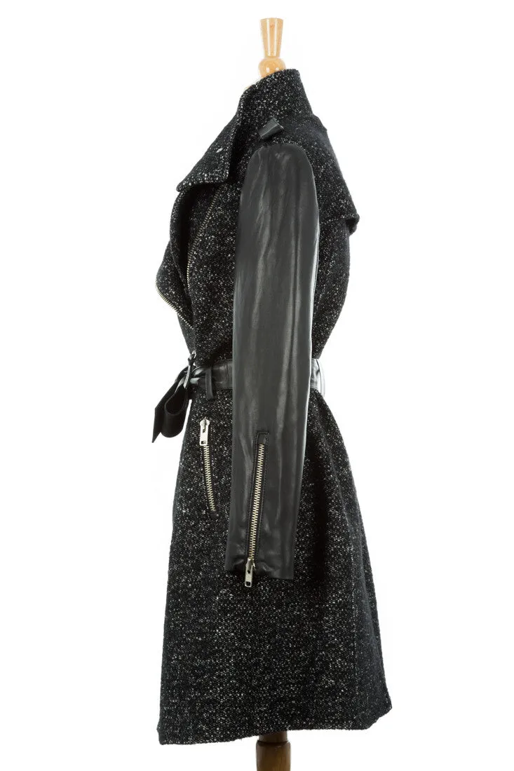 Xia Belted Wool Trench Coat