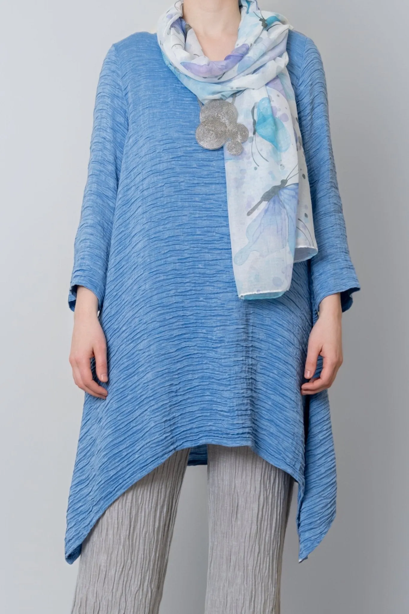 Zara Silk/Linen Tunic