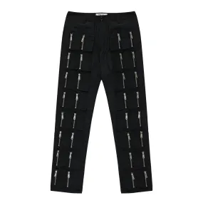 ZIP IT TROUSERS - BLACK